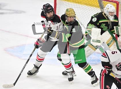 Thumbnail 2 in Notre Dame, WH vs. New Canaan (CIAC DI Semifinal) photogallery.