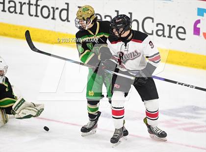 Thumbnail 2 in Notre Dame, WH vs. New Canaan (CIAC DI Semifinal) photogallery.