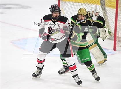 Thumbnail 3 in Notre Dame, WH vs. New Canaan (CIAC DI Semifinal) photogallery.
