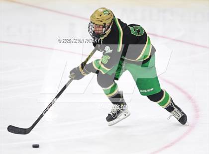 Thumbnail 2 in Notre Dame, WH vs. New Canaan (CIAC DI Semifinal) photogallery.