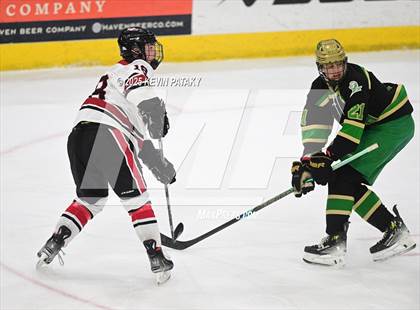 Thumbnail 2 in Notre Dame, WH vs. New Canaan (CIAC DI Semifinal) photogallery.