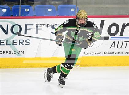 Thumbnail 2 in Notre Dame, WH vs. New Canaan (CIAC DI Semifinal) photogallery.