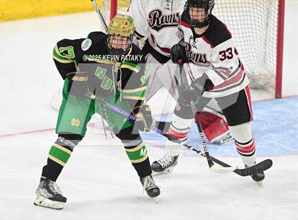 Thumbnail 1 in Notre Dame, WH vs. New Canaan (CIAC DI Semifinal) photogallery.
