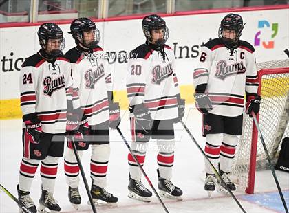 Thumbnail 2 in Notre Dame, WH vs. New Canaan (CIAC DI Semifinal) photogallery.