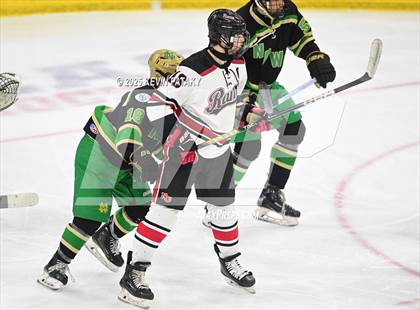 Thumbnail 2 in Notre Dame, WH vs. New Canaan (CIAC DI Semifinal) photogallery.