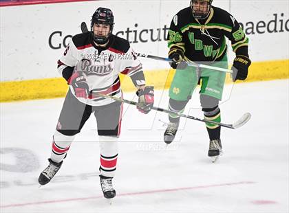 Thumbnail 3 in Notre Dame, WH vs. New Canaan (CIAC DI Semifinal) photogallery.