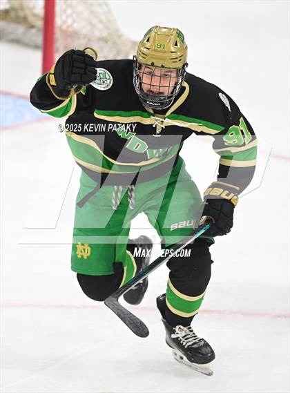 Thumbnail 3 in Notre Dame, WH vs. New Canaan (CIAC DI Semifinal) photogallery.