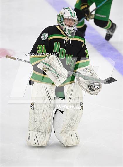 Thumbnail 3 in Notre Dame, WH vs. New Canaan (CIAC DI Semifinal) photogallery.