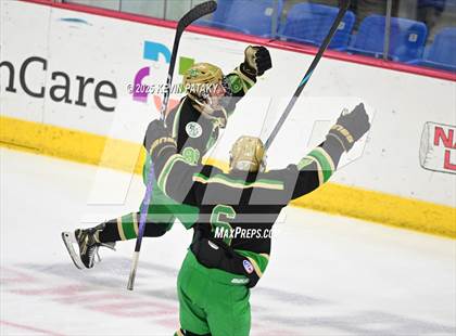 Thumbnail 3 in Notre Dame, WH vs. New Canaan (CIAC DI Semifinal) photogallery.