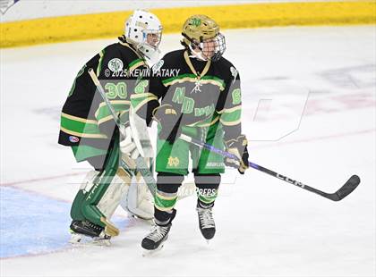 Thumbnail 3 in Notre Dame, WH vs. New Canaan (CIAC DI Semifinal) photogallery.