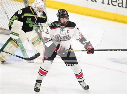 Thumbnail 2 in Notre Dame, WH vs. New Canaan (CIAC DI Semifinal) photogallery.