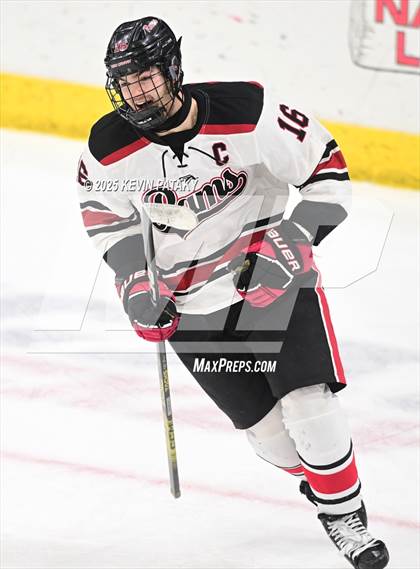 Thumbnail 2 in Notre Dame, WH vs. New Canaan (CIAC DI Semifinal) photogallery.