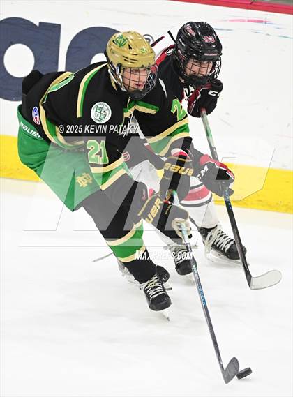 Thumbnail 2 in Notre Dame, WH vs. New Canaan (CIAC DI Semifinal) photogallery.