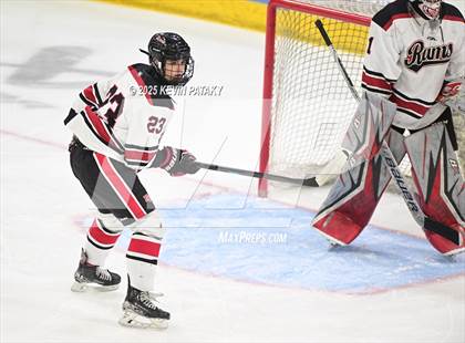 Thumbnail 3 in Notre Dame, WH vs. New Canaan (CIAC DI Semifinal) photogallery.