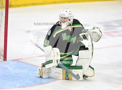 Thumbnail 2 in Notre Dame, WH vs. New Canaan (CIAC DI Semifinal) photogallery.