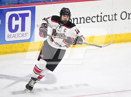 Thumbnail 3 in Notre Dame, WH vs. New Canaan (CIAC DI Semifinal) photogallery.