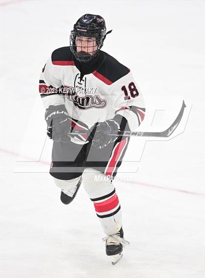 Thumbnail 2 in Notre Dame, WH vs. New Canaan (CIAC DI Semifinal) photogallery.