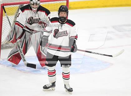 Thumbnail 2 in Notre Dame, WH vs. New Canaan (CIAC DI Semifinal) photogallery.