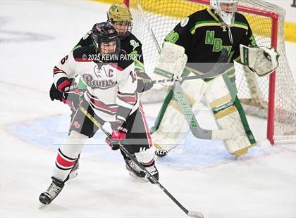 Thumbnail 2 in Notre Dame, WH vs. New Canaan (CIAC DI Semifinal) photogallery.