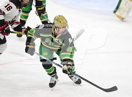 Thumbnail 3 in Notre Dame, WH vs. New Canaan (CIAC DI Semifinal) photogallery.