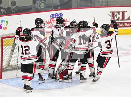 Thumbnail 2 in Notre Dame, WH vs. New Canaan (CIAC DI Semifinal) photogallery.