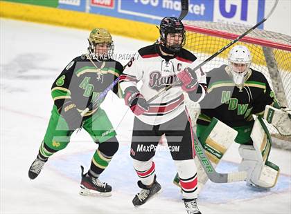 Thumbnail 2 in Notre Dame, WH vs. New Canaan (CIAC DI Semifinal) photogallery.