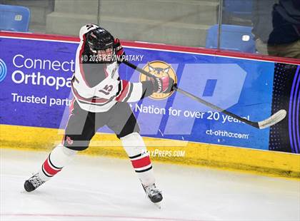 Thumbnail 3 in Notre Dame, WH vs. New Canaan (CIAC DI Semifinal) photogallery.