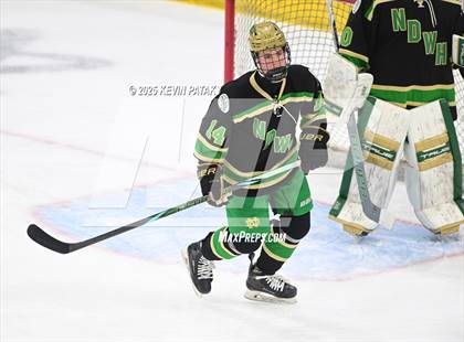 Thumbnail 3 in Notre Dame, WH vs. New Canaan (CIAC DI Semifinal) photogallery.