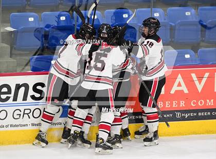 Thumbnail 2 in Notre Dame, WH vs. New Canaan (CIAC DI Semifinal) photogallery.