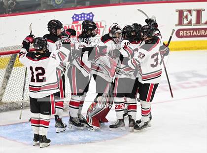 Thumbnail 3 in Notre Dame, WH vs. New Canaan (CIAC DI Semifinal) photogallery.