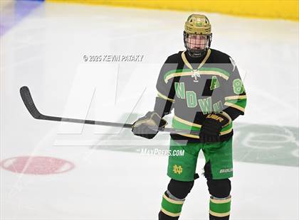 Thumbnail 3 in Notre Dame, WH vs. New Canaan (CIAC DI Semifinal) photogallery.