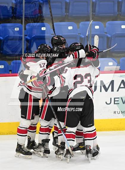 Thumbnail 2 in Notre Dame, WH vs. New Canaan (CIAC DI Semifinal) photogallery.