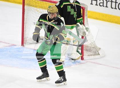 Thumbnail 2 in Notre Dame, WH vs. New Canaan (CIAC DI Semifinal) photogallery.