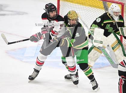Thumbnail 3 in Notre Dame, WH vs. New Canaan (CIAC DI Semifinal) photogallery.