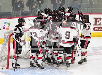 Thumbnail 2 in Notre Dame, WH vs. New Canaan (CIAC DI Semifinal) photogallery.