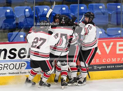 Thumbnail 2 in Notre Dame, WH vs. New Canaan (CIAC DI Semifinal) photogallery.