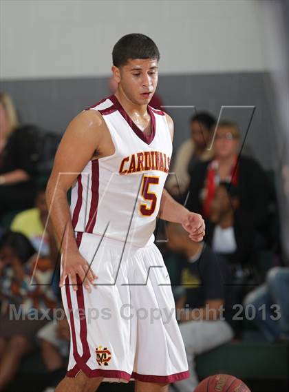 Thumbnail 1 in JSerra Catholic vs. Cantwell-Sacred Heart (MLK Showcase) photogallery.