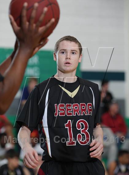 Thumbnail 1 in JSerra Catholic vs. Cantwell-Sacred Heart (MLK Showcase) photogallery.
