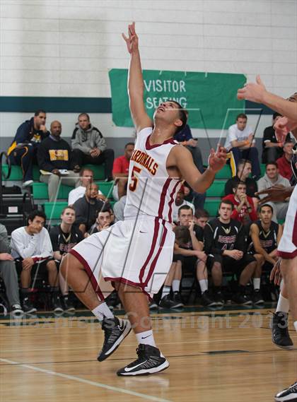 Thumbnail 3 in JSerra Catholic vs. Cantwell-Sacred Heart (MLK Showcase) photogallery.