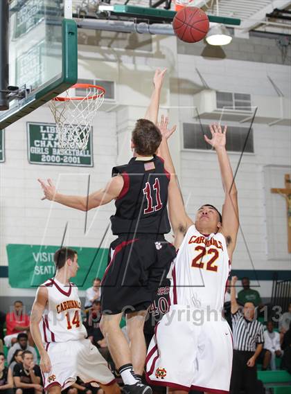 Thumbnail 2 in JSerra Catholic vs. Cantwell-Sacred Heart (MLK Showcase) photogallery.