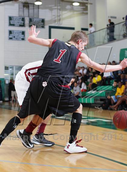 Thumbnail 1 in JSerra Catholic vs. Cantwell-Sacred Heart (MLK Showcase) photogallery.