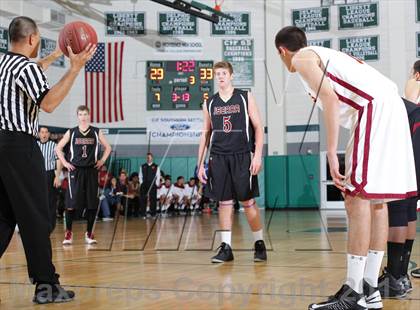 Thumbnail 1 in JSerra Catholic vs. Cantwell-Sacred Heart (MLK Showcase) photogallery.