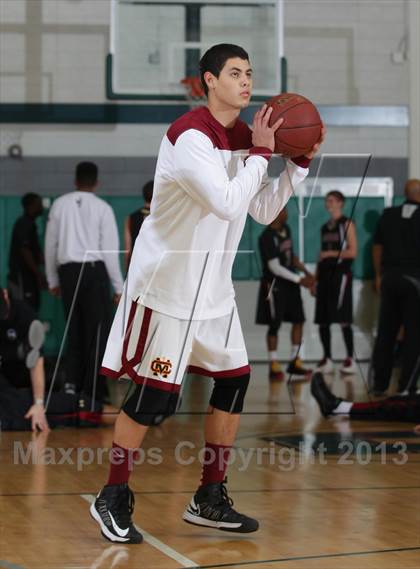 Thumbnail 2 in JSerra Catholic vs. Cantwell-Sacred Heart (MLK Showcase) photogallery.