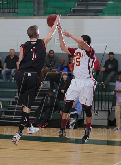 Thumbnail 1 in JSerra Catholic vs. Cantwell-Sacred Heart (MLK Showcase) photogallery.