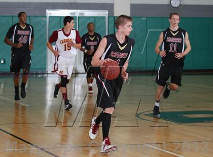 Thumbnail 3 in JSerra Catholic vs. Cantwell-Sacred Heart (MLK Showcase) photogallery.