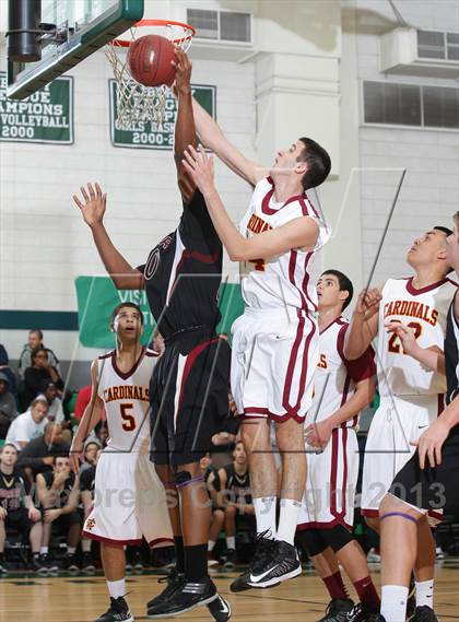 Thumbnail 2 in JSerra Catholic vs. Cantwell-Sacred Heart (MLK Showcase) photogallery.