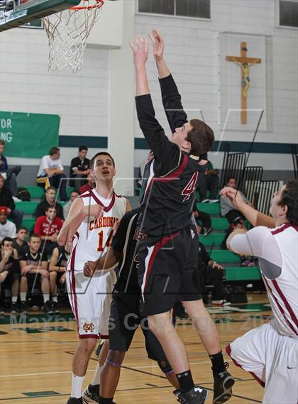 Thumbnail 3 in JSerra Catholic vs. Cantwell-Sacred Heart (MLK Showcase) photogallery.
