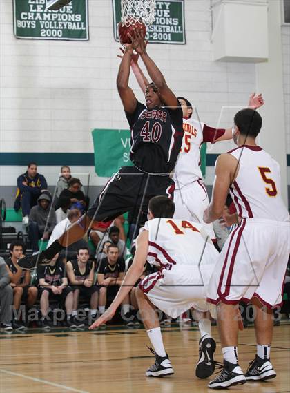 Thumbnail 1 in JSerra Catholic vs. Cantwell-Sacred Heart (MLK Showcase) photogallery.
