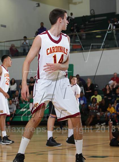 Thumbnail 1 in JSerra Catholic vs. Cantwell-Sacred Heart (MLK Showcase) photogallery.