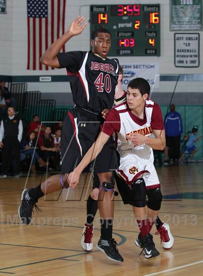 Thumbnail 2 in JSerra Catholic vs. Cantwell-Sacred Heart (MLK Showcase) photogallery.